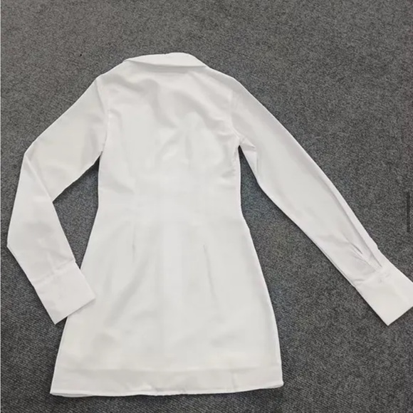 BUSTIER SHIRT DRESS - Picture 4 of 5